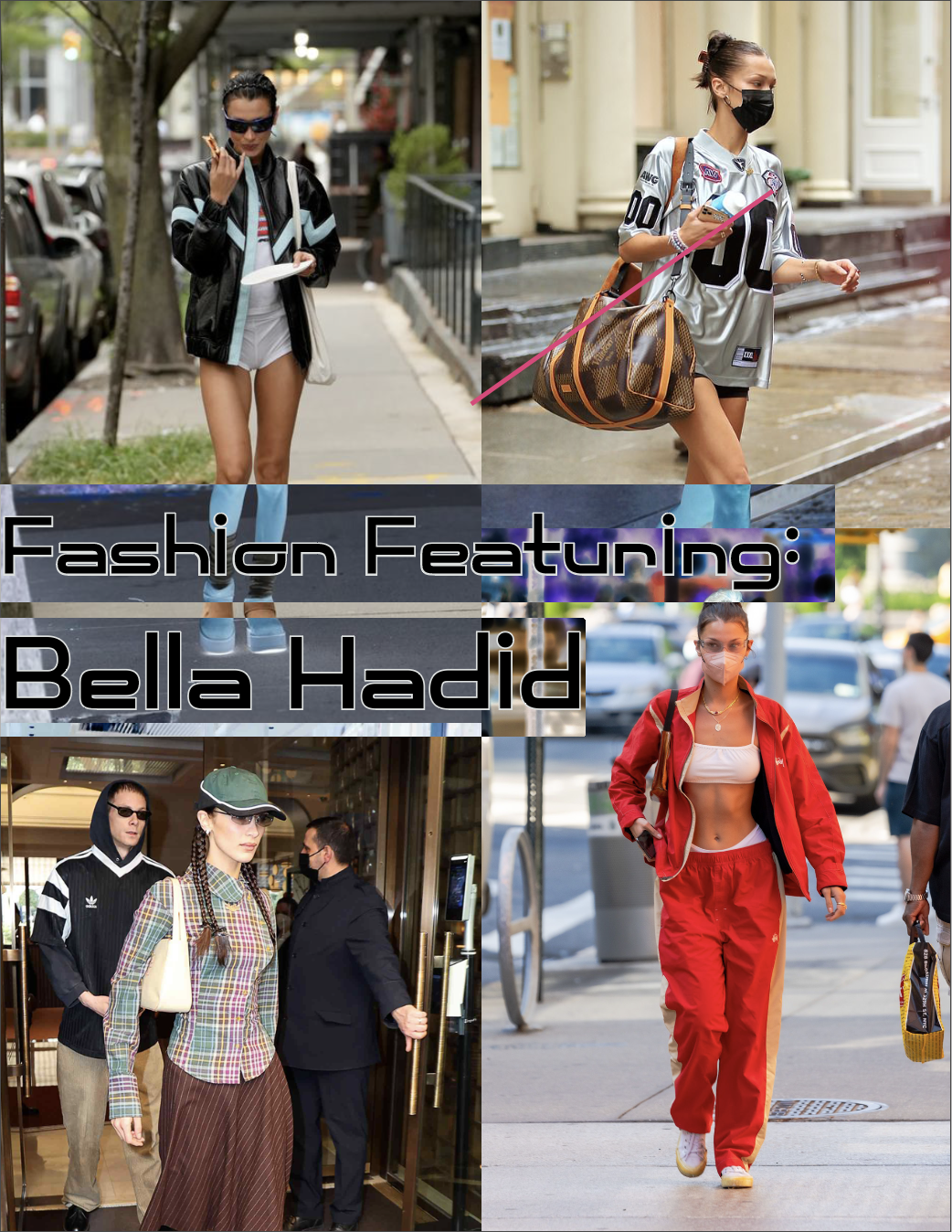 Fashion Featuring: Bella Hadid | Y2K Fashion Inspiration